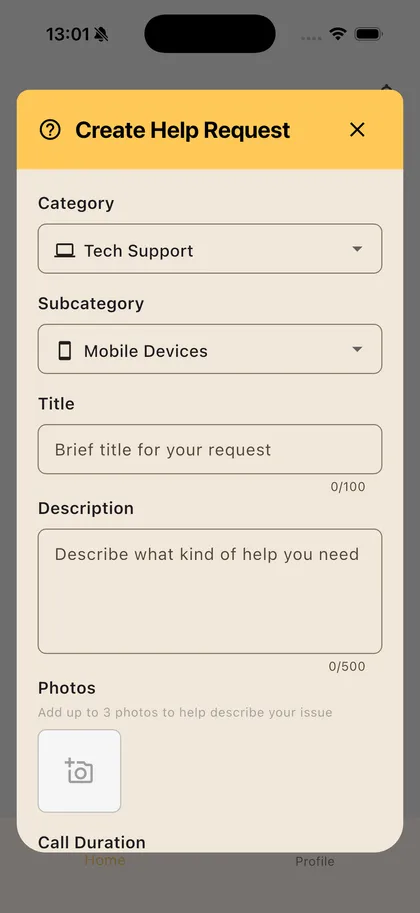 Describe your problem